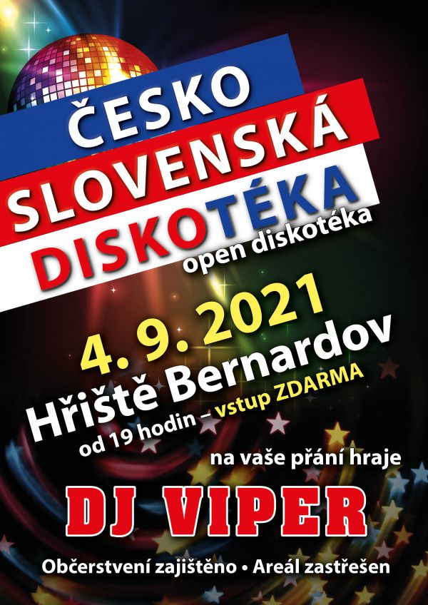 Bernardov Cesko-slovenske-disco 4.9.2021
