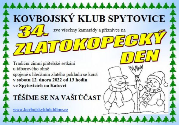 Zlatokopecký den 12.2.2022