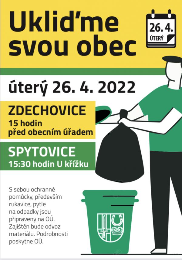 Ukliďme obec 26.4.2022
