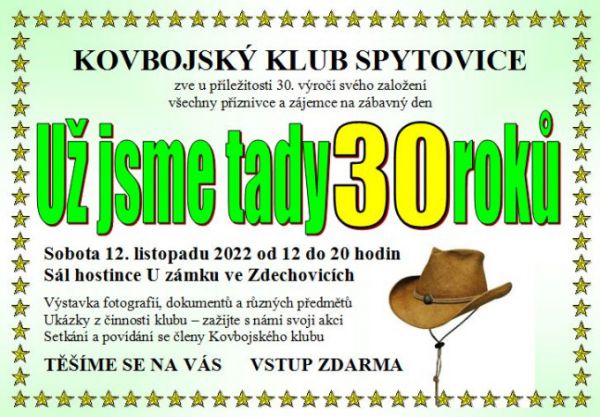 KOVBOJOVÉ 12.11.2022