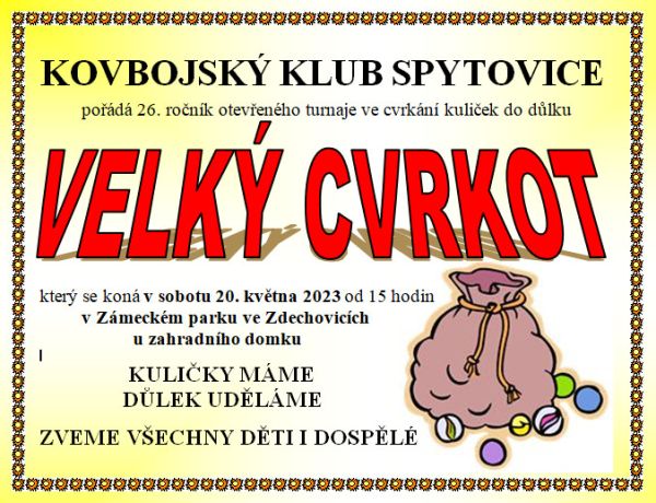 velký cvrkot 20.5.2023