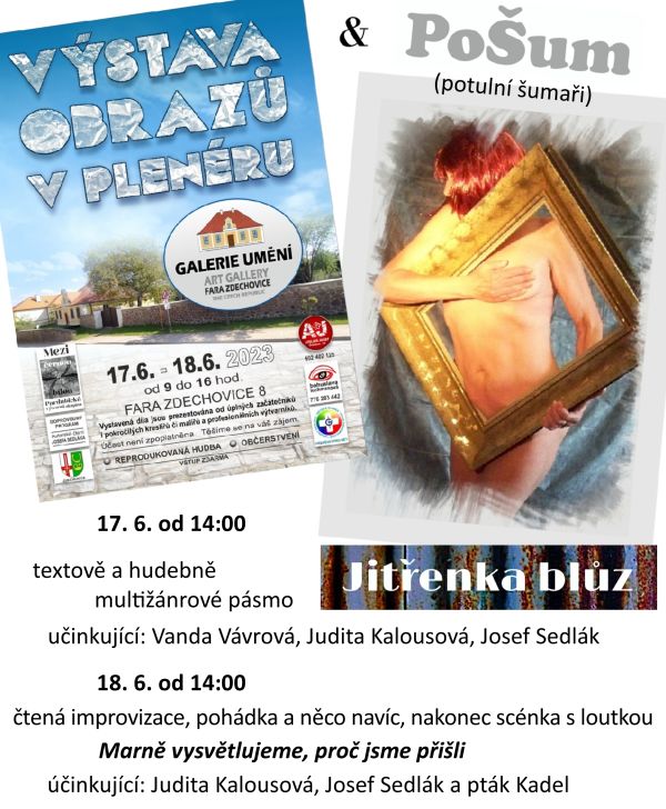Doplňující plakát Atelier Josef 17.-18.6.2023