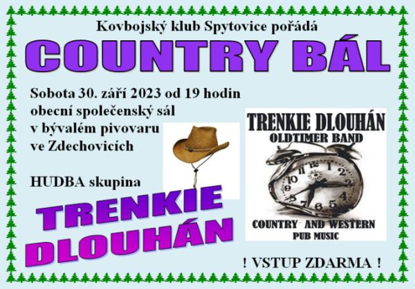 Country bál 30.9.2023