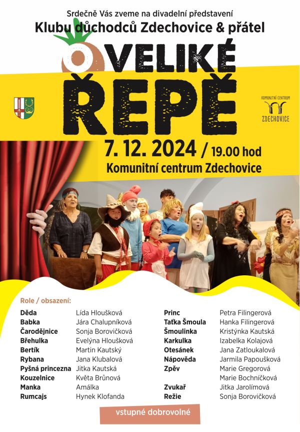 O veliké řepě 7.12.2024