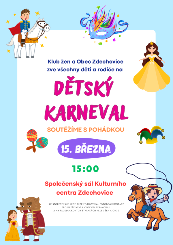 Karneval plakát 15.3.2025