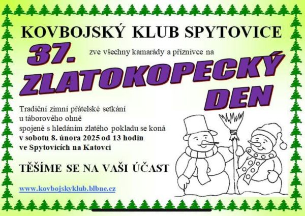 únor 08 Zlatokopecký den