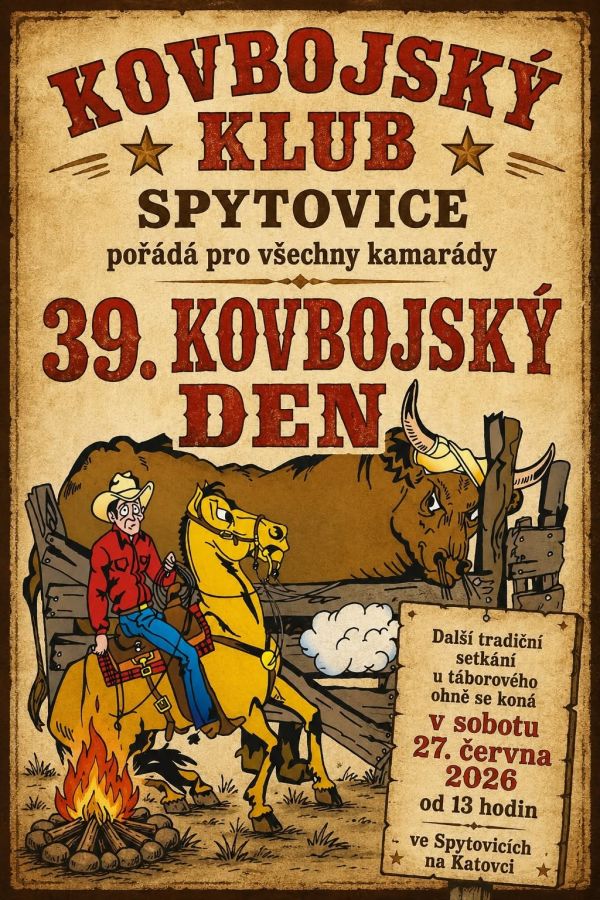 Kovbojský den 27.6.2026