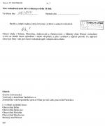 STAVEBNÍ POVOLENÍ  ke změně  stavby vodního díla: technická obnova vodovodu Přelouč, řad B5