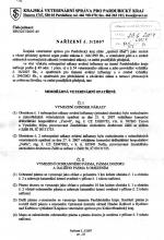mimořádná veterinární opatření str.1
