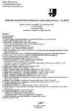 veřejné zasedání obec.zastup.