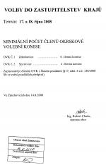 Minimální počet členů OVK