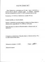 Prodej p.p.č. 331 k.ú. Zdechovice