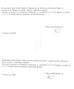 Oznámení - informace o zásilkách