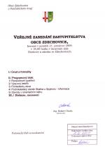 Pozávnka ZO 21.12.2009