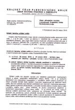 Určení termínu sčítání zvěře str.1