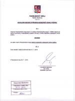 Odvolání období zvýšeného nebezpečí vzniku požáru