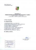 Pozvánka - zastupitelstvo obce dne 31.ledna 2011