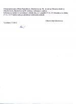 Informace o zásilce Jiří Papoušek 7.3.2012