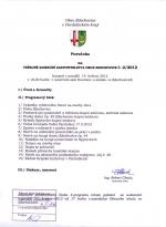 Pozvánka na jednání zastupitelstva obce 14.5.2012