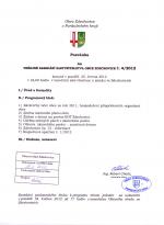 Pozvánka na jednání zastupitelstva obce 25.6.2012
