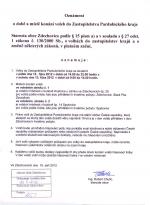 Oznámení o době a místě konání voleb 10-2012