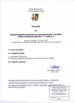 Pozvánka na ZO 3.12.2012