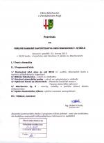 Pozvánka na jednání zastupitelstva obce dne 3.6.2013