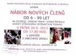 Beřkovští ze Šebířova - nábor nových členů