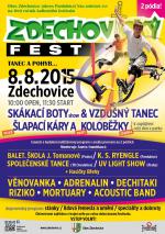 Zdechovický festival 2015 plakát