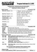 Zdechovický festival 2015 program