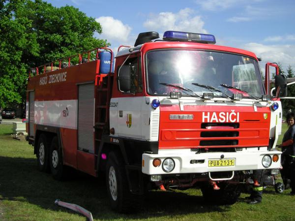 Tatra T815 CAS32 hasiči Zdechovice