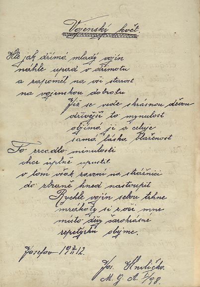 Zápisky p. Hniličky