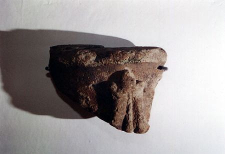 Barokní pískovcový fragment