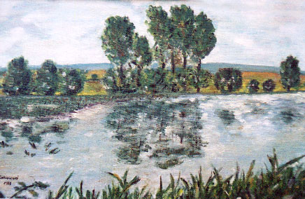 Rybník Ovčín - Zdechovice - rybník Ovčín