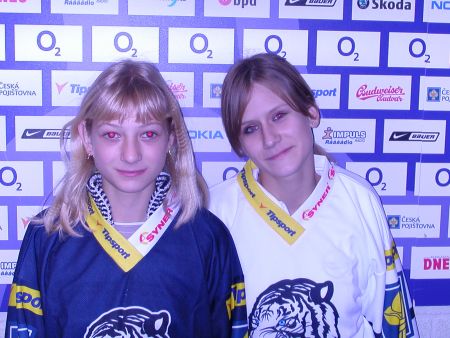 Anetka a Míša v Tipsport areně