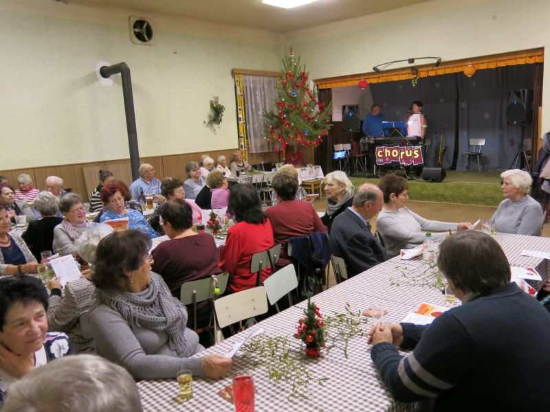 Setkání se seniory 11.12.2019 pohled do sálu 2