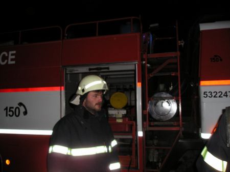 Požár bytu Chvaletice - 31.1.07 #05